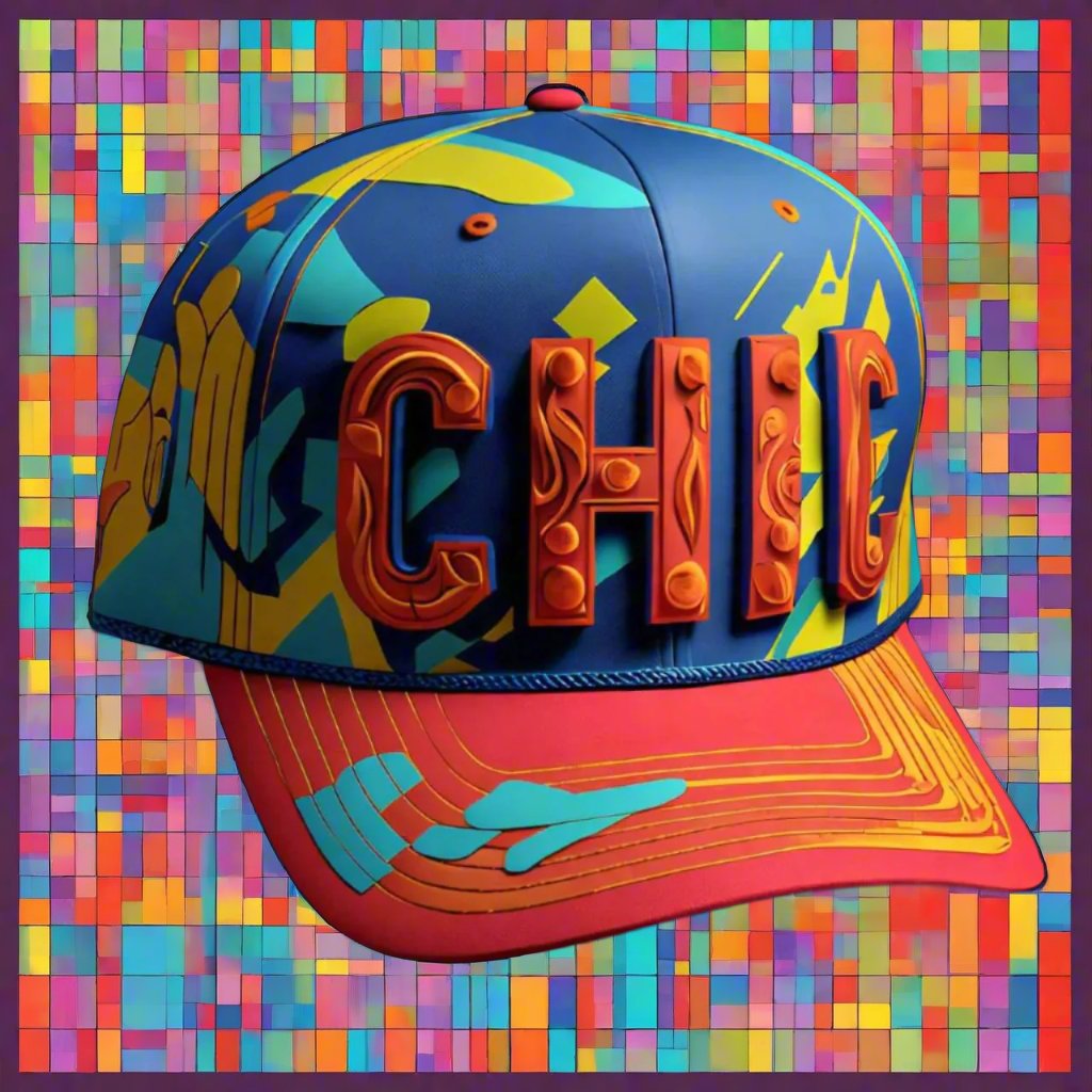 HATS-Streetwear-Cityscape.17: Chicago Abstract CHIC - Global Warming Warrior Wear, "S.P.C." A Social Purpose Corporation  