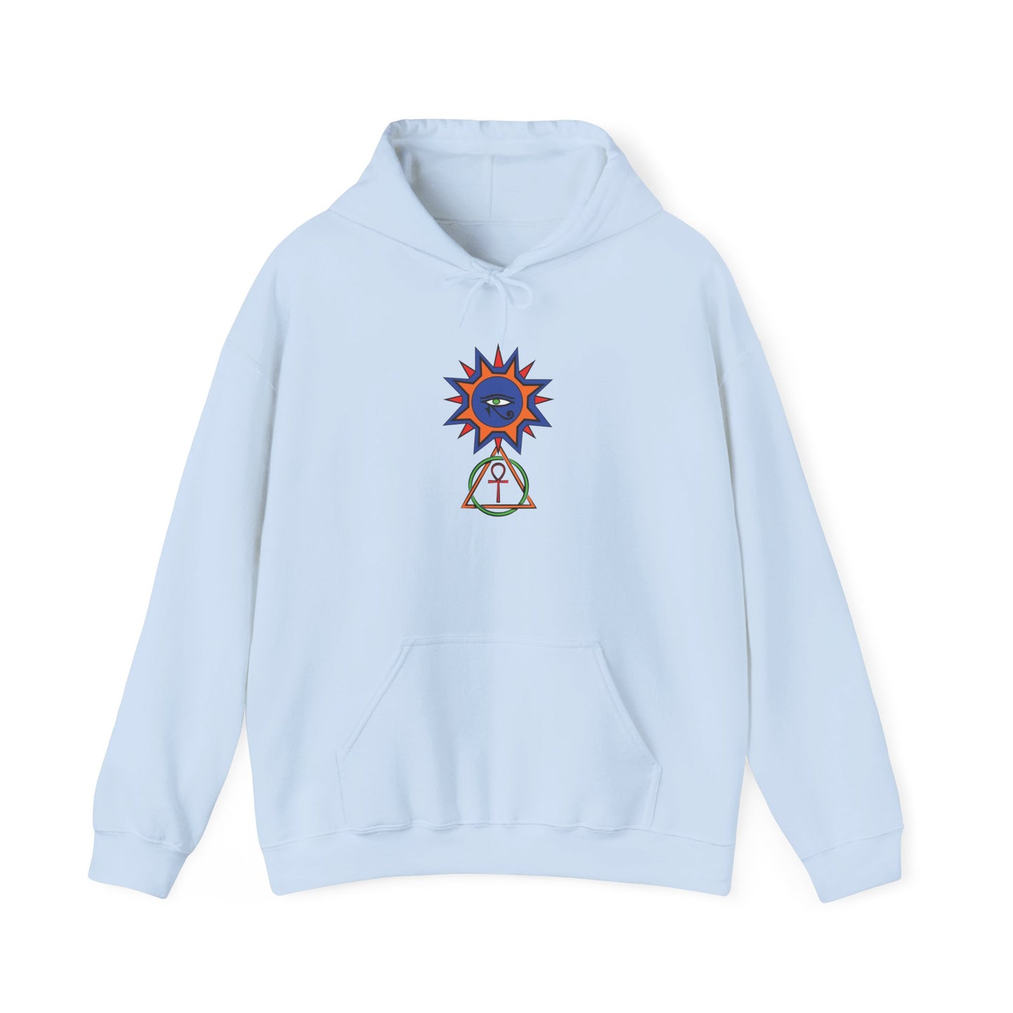 AMAZON APPAREL COMPANY: Egyptian Sun-Peace-Love-Unity-Hoodie - Global Warming Warrior Wear, "S.P.C." A Social Purpose Corporation  