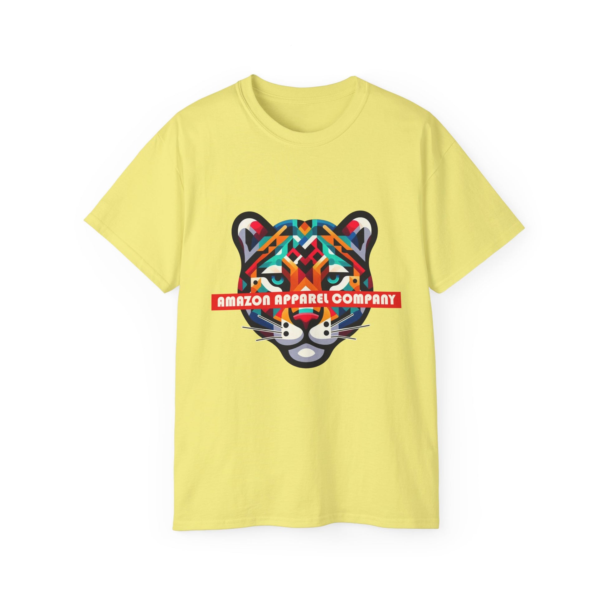 1. AMAZON APPAREL COMPANY - Vibrant JAGUAR Logo on Graphic Tee-Shirts - Global Warming Warrior Wear, "S.P.C." A Social Purpose Corporation  