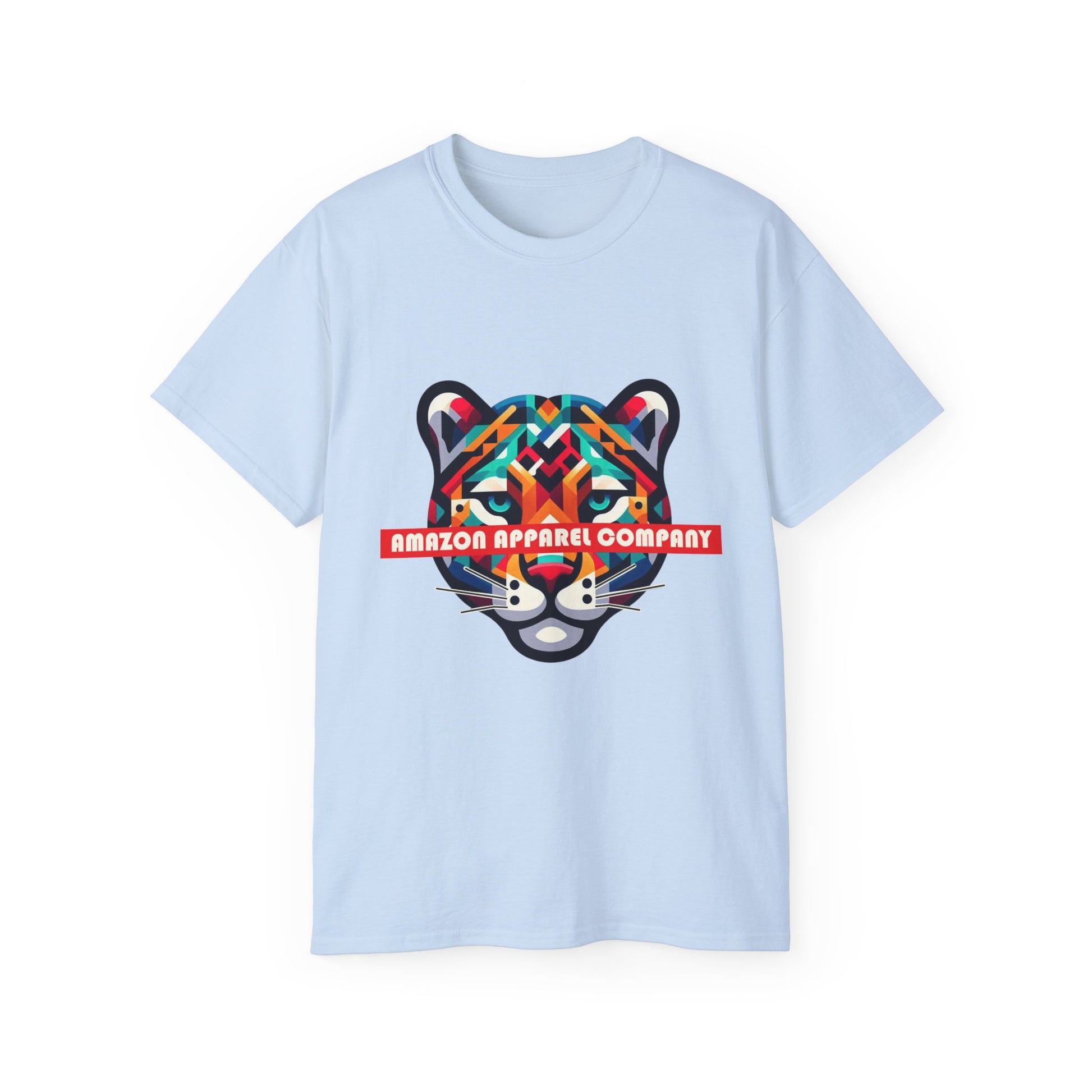 1. AMAZON APPAREL COMPANY - Vibrant JAGUAR Logo on Graphic Tee-Shirts - Global Warming Warrior Wear, "S.P.C." A Social Purpose Corporation  