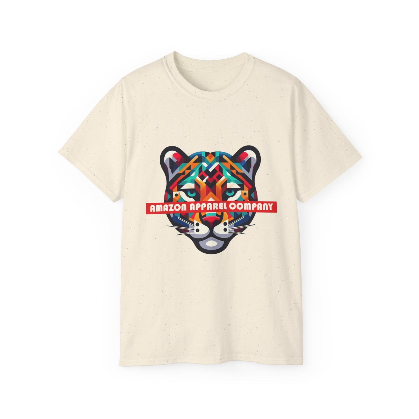 1. AMAZON APPAREL COMPANY - Vibrant JAGUAR Logo on Graphic Tee-Shirts - Global Warming Warrior Wear, "S.P.C." A Social Purpose Corporation  