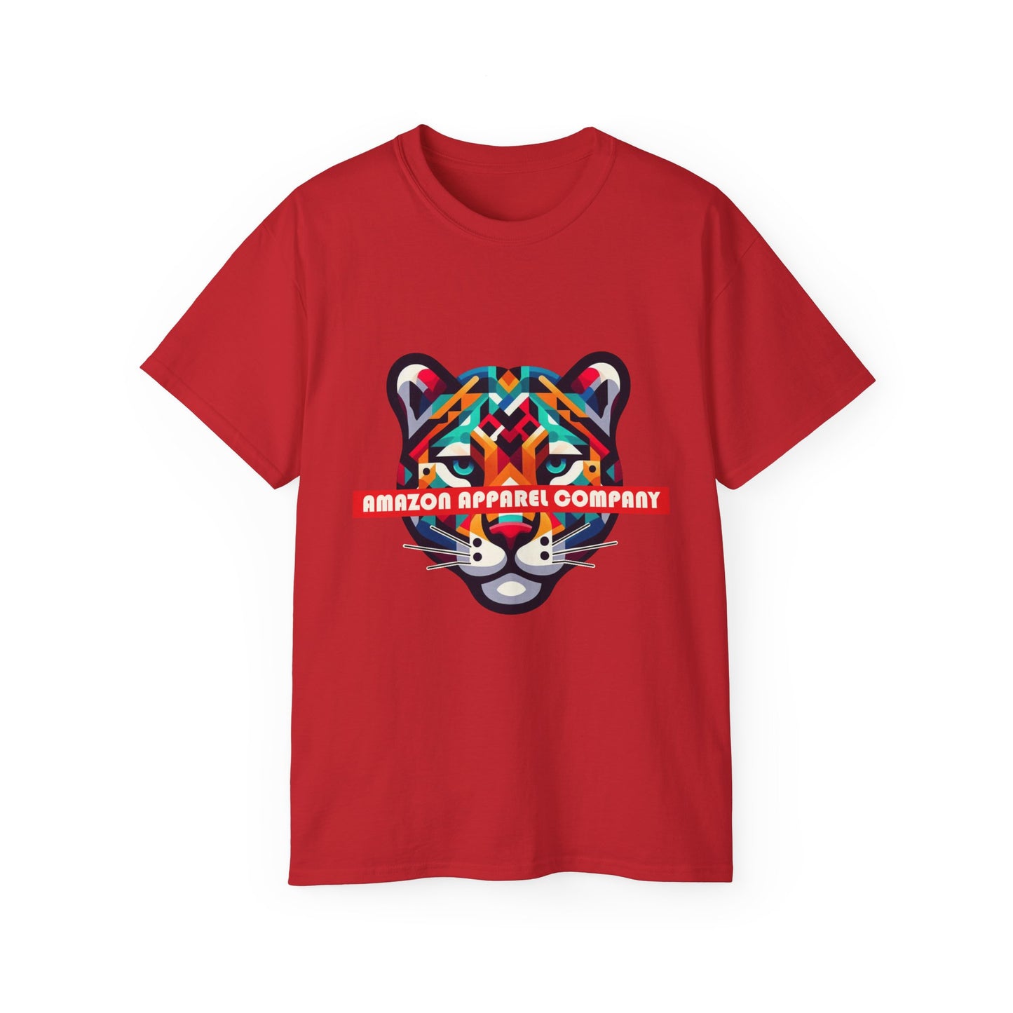 1. AMAZON APPAREL COMPANY - Vibrant JAGUAR Logo on Graphic Tee-Shirts - Global Warming Warrior Wear, "S.P.C." A Social Purpose Corporation  