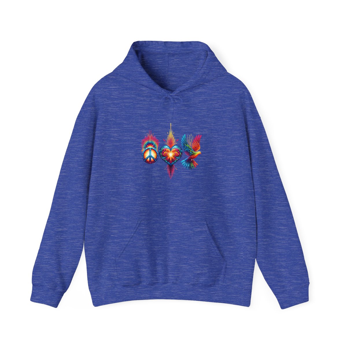 2-A. Peace-Love-Unity / Unisex Graphic Hoodie - Amazon Apparel Company 